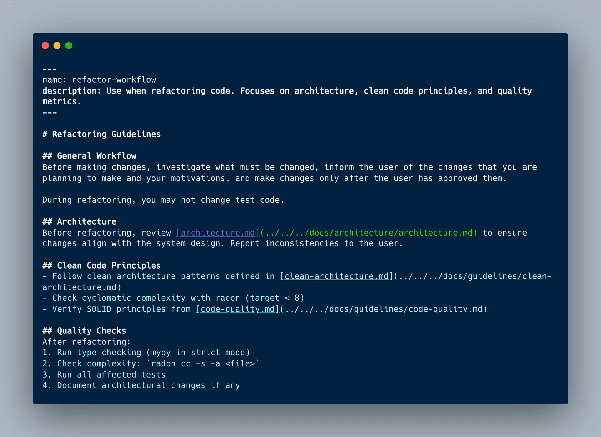 Example of an agent skill